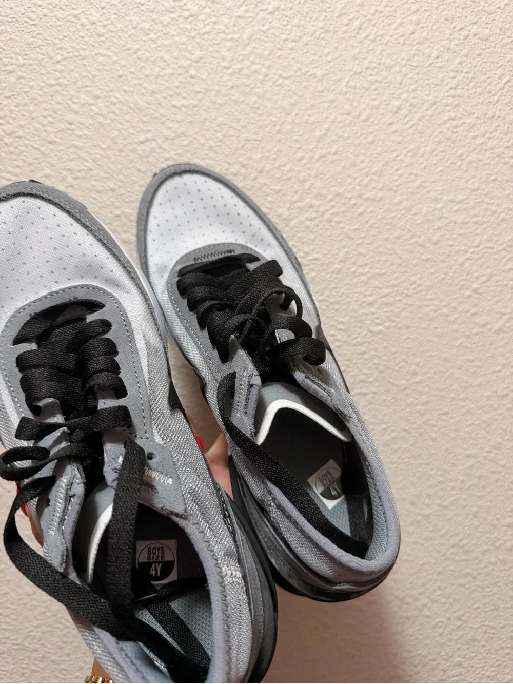 Nike Gray and Black Athletic Sneakers